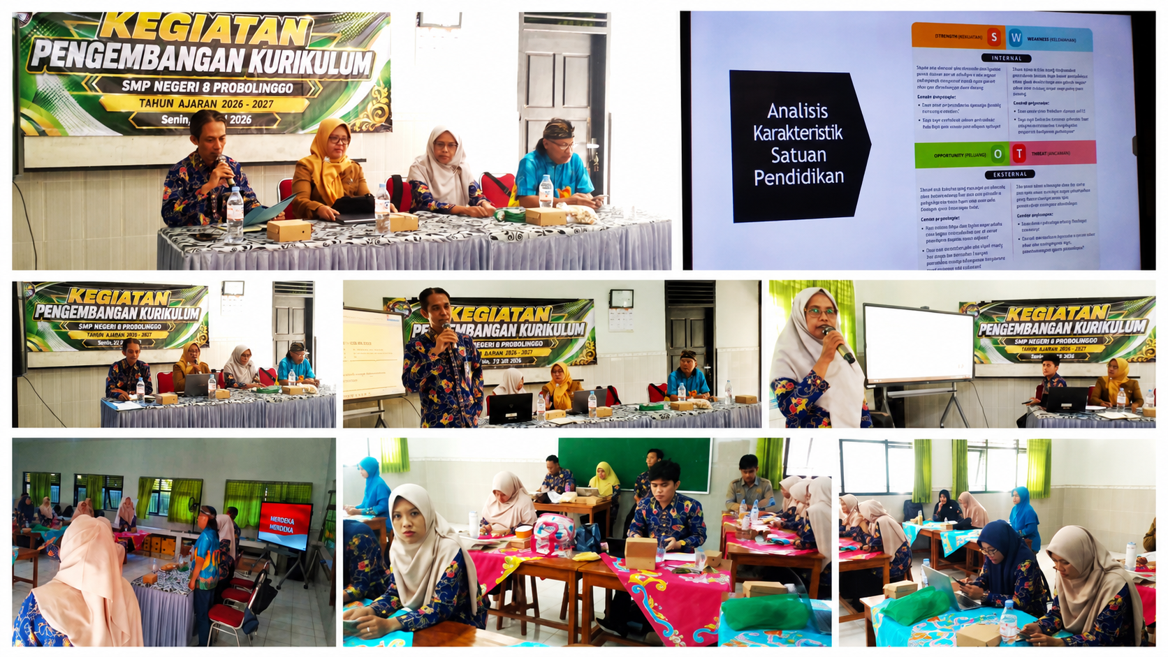Gelar Workshop Kurikulum, Kepala SMPN 8 Probolinggo Tegaskan Inovasi Kemitraan Ekskul untuk Dongkrak Prestasi Siswa