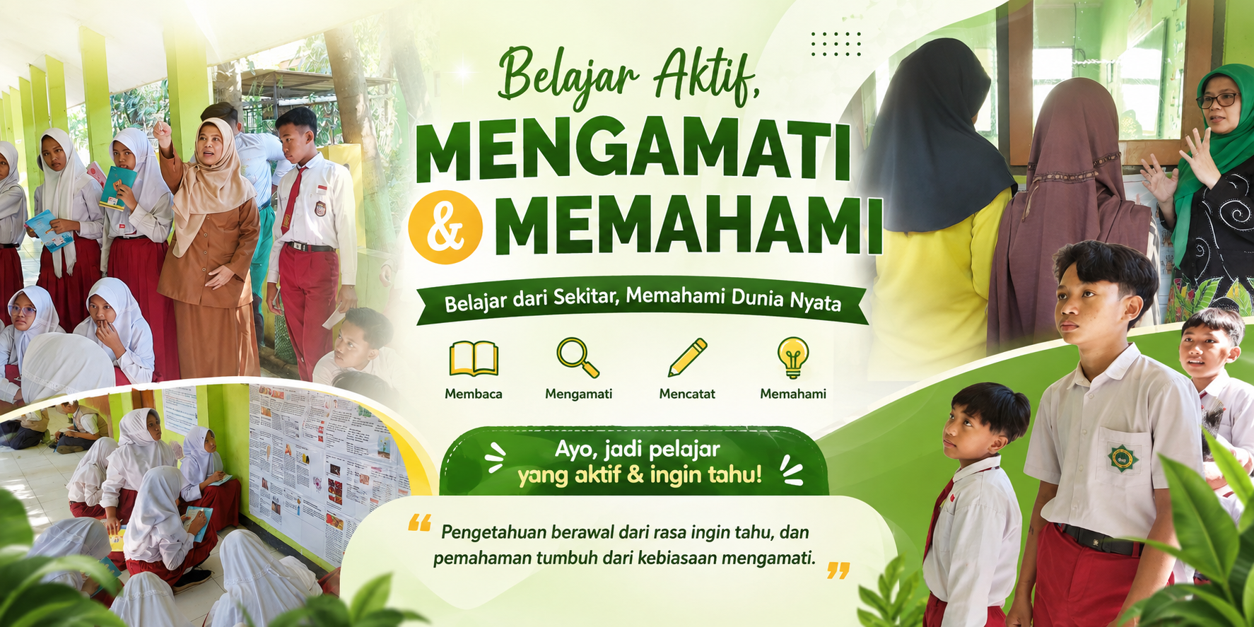PAMER SI WOLU (Pembelajaran by Media Real Aksi SMP Wolu)